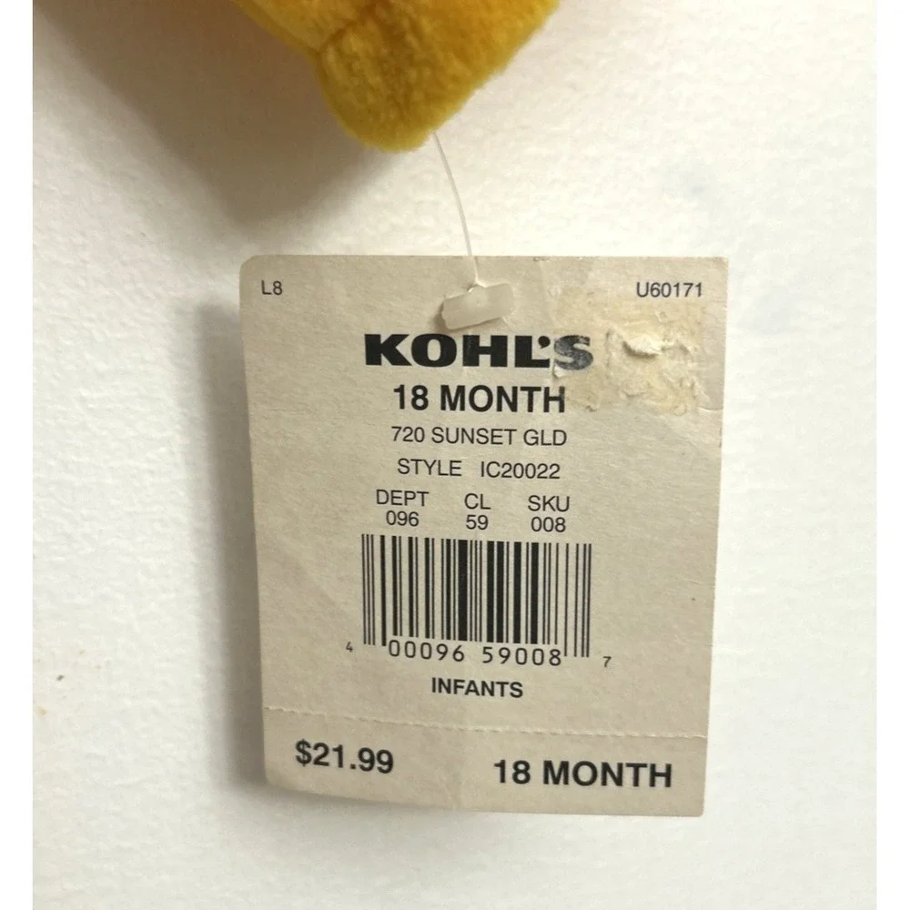 Kohl's 2nd Step Bee Halloween Costume 18 Mos Toddler